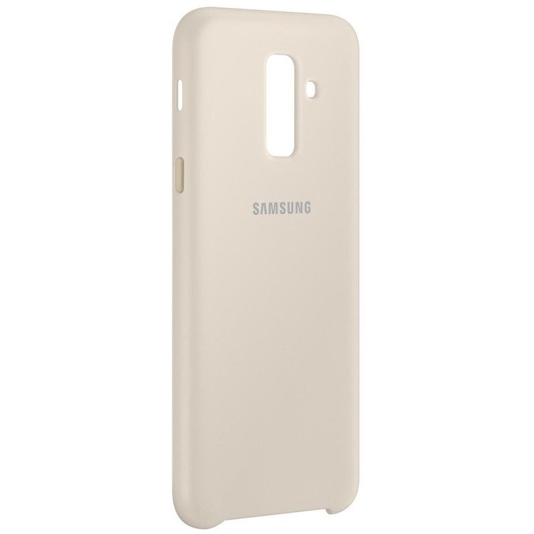 Etui Samsung Dual Layer Cover Złote do Galaxy A6+ (EF-PA605CFEGWW)