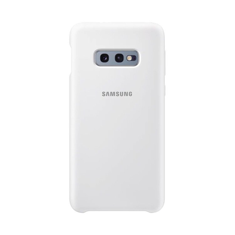 Etui Samsung Silicone Cover Biały do Galaxy S10e (EF-PG970TWEGWW)