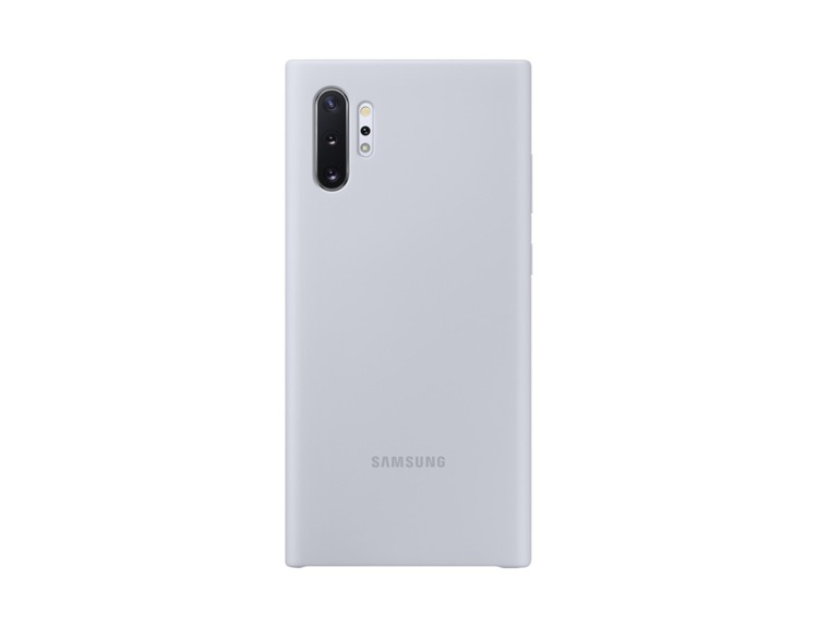 Etui Samsung Silicone Cover Szary do Galaxy Note 10+ (EF-PN975TSEGWW)