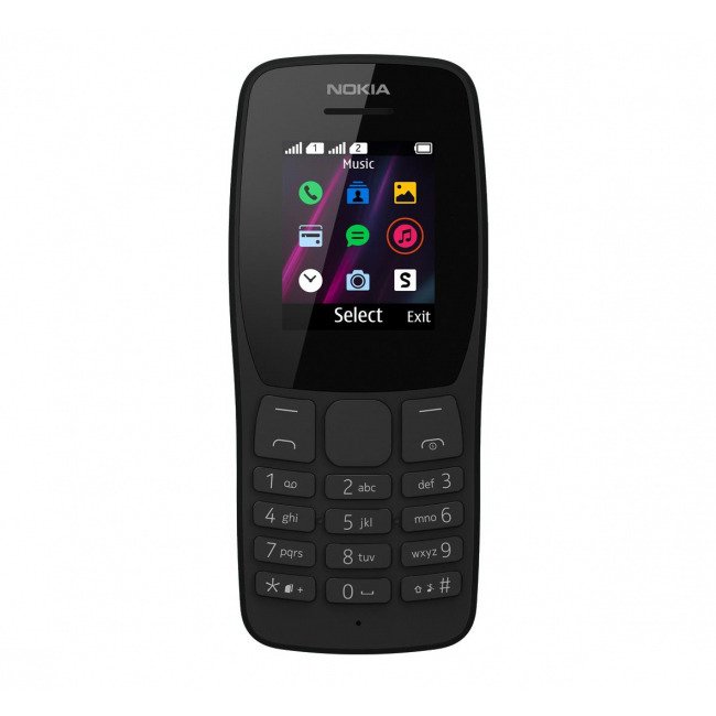 NOWA Nokia 110 (2019) Dual Sim Czarna