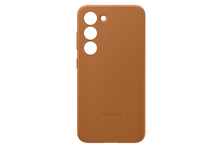 Samsung Etui Leather Case Brązowy do Galaxy S23 (EF-VS911LAEGWW)