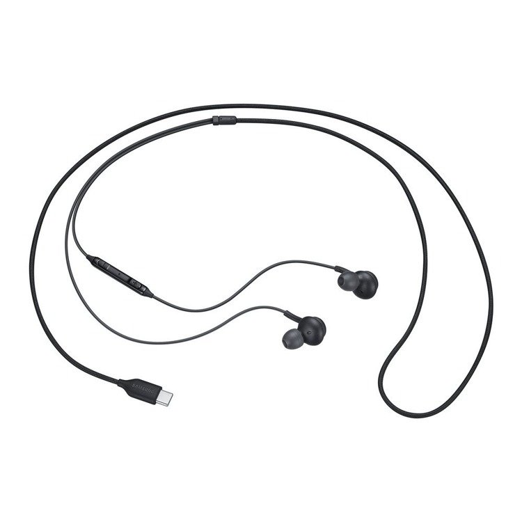Samsung Słuchawki AKG Type-C Czarne (EO-IC100BBEGEU)