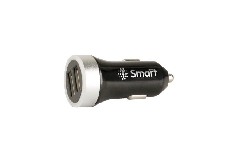 SmartGPS Ładowarka Samochodowa Dual USB 2x2.4A